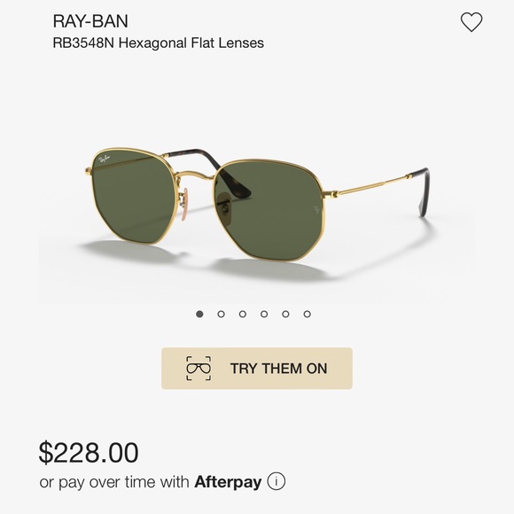 NEW Ray Ban Hexagonal RB3548N Most Popular Model Unisex - Picture 7 of 15